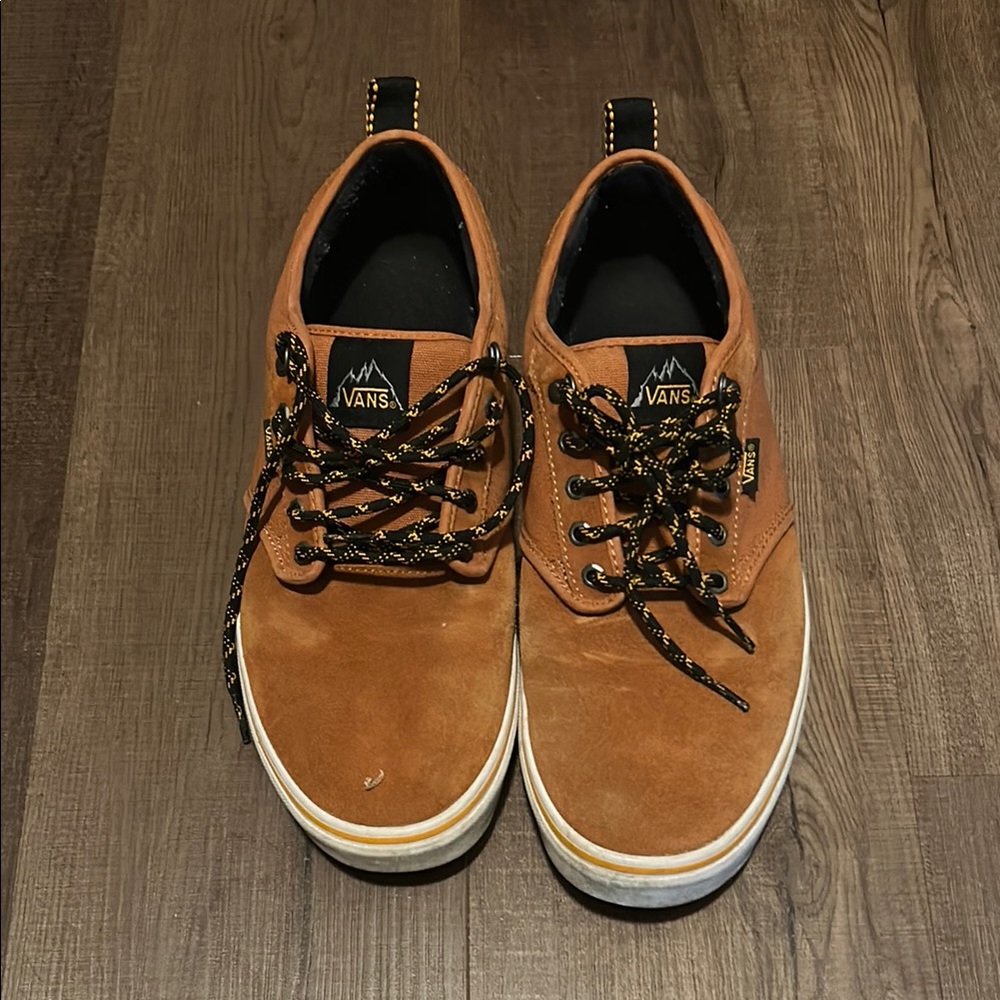 Vans men’s Brown Suede Sneakers size 14